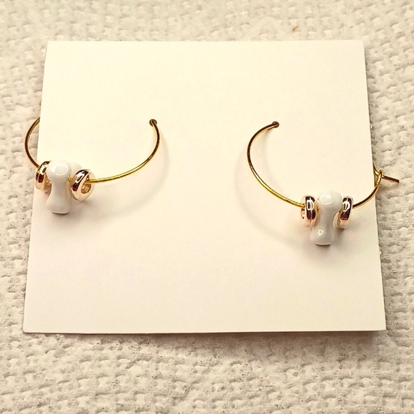 Handcrafted Hoop Earrings - Picture 1 of 4